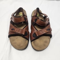 Earth Shoe Gelron 2000 Womens Size 10.5 Shoes Brown Open Comfort Slingback Sanda