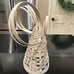 Rare 2015 Longaberger Whitewashed Angel Tree Topper