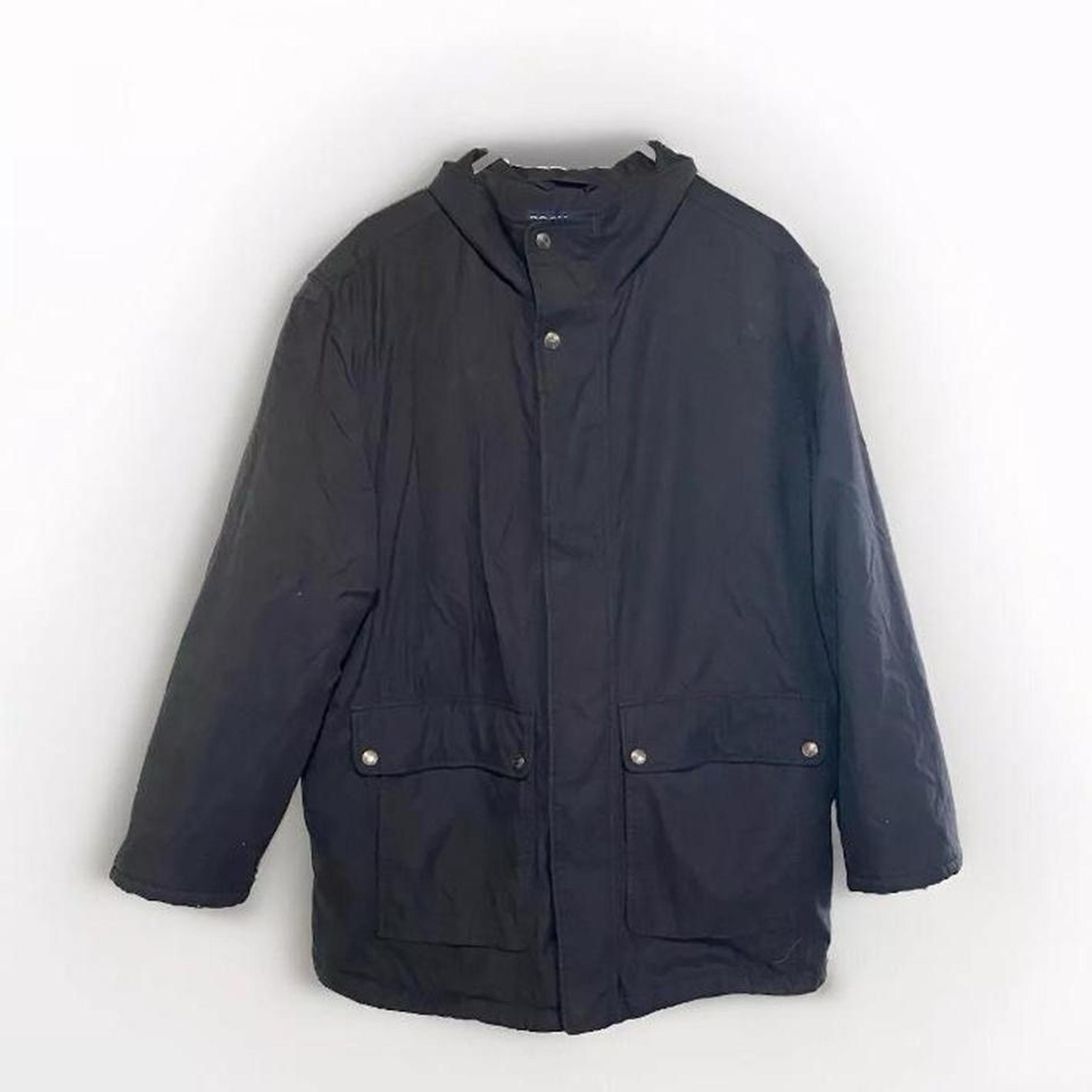 Dockers Men’s Stain Defender Parka Jacket Black XL