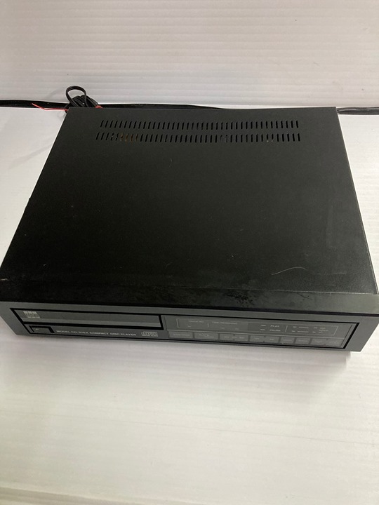 BSR CD-316X Single Compact Disc CD Player Tested / Working Made in Japan 1985 ~