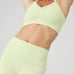 Alo Yoga HIGH-WAIST AIRBRUSH LEGGING Iced Green Tea Large. NWT