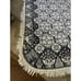 Vintage Harmony House Fringe Independence Day Bedspread Sears Twin NAVY USA