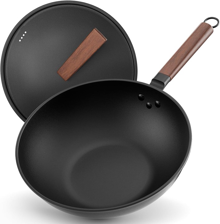 13-Inch Carbon Steel Wok Pan-SFS321