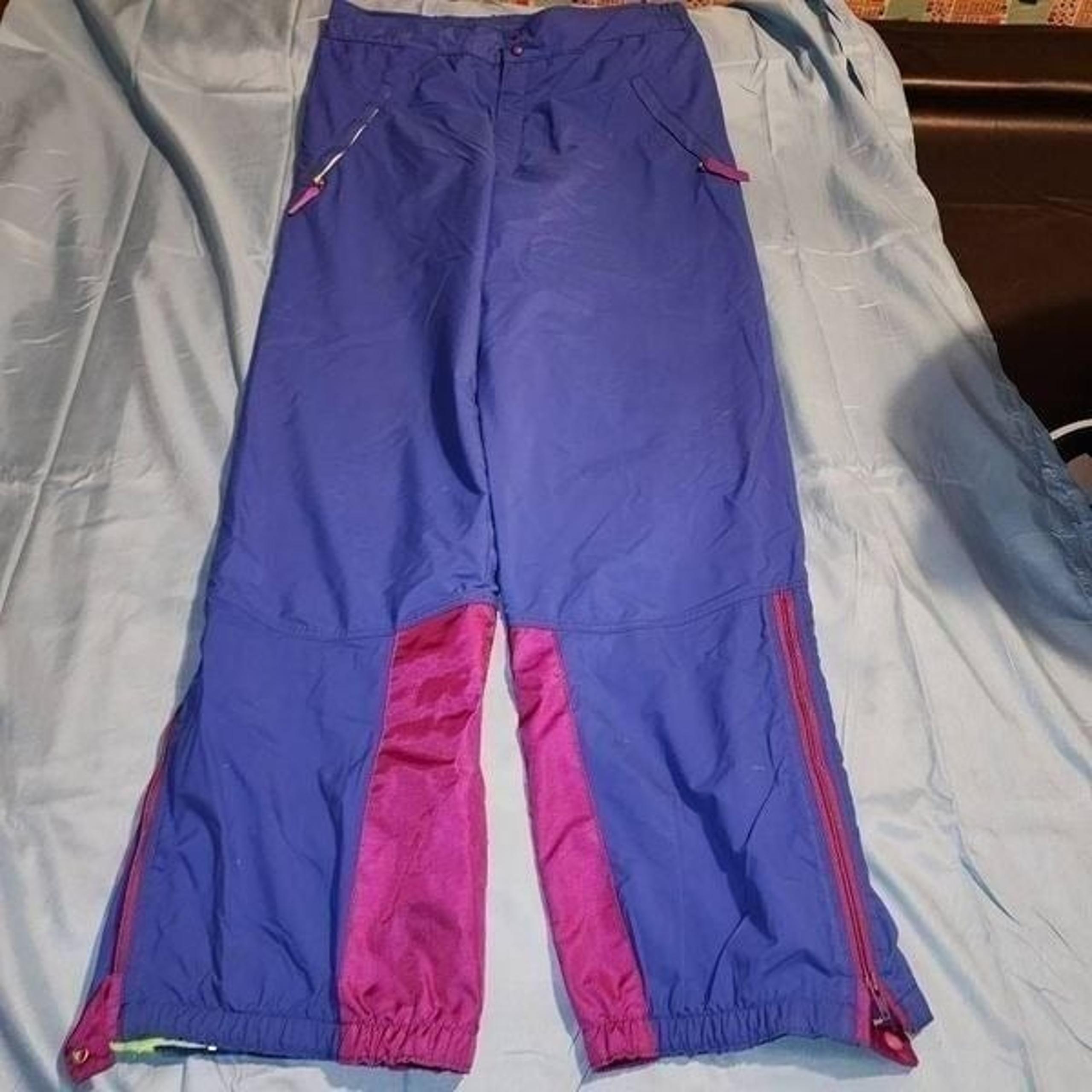 Patagonia Womens Blue Purple Track Pants Large