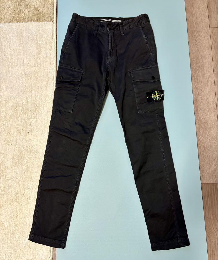 STONE ISLAND Stone Island Cargo Pants Black W28