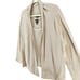Eileen Fisher Twin Set Cardigan Womens 1X Beige Wool Open Textured Lightweight