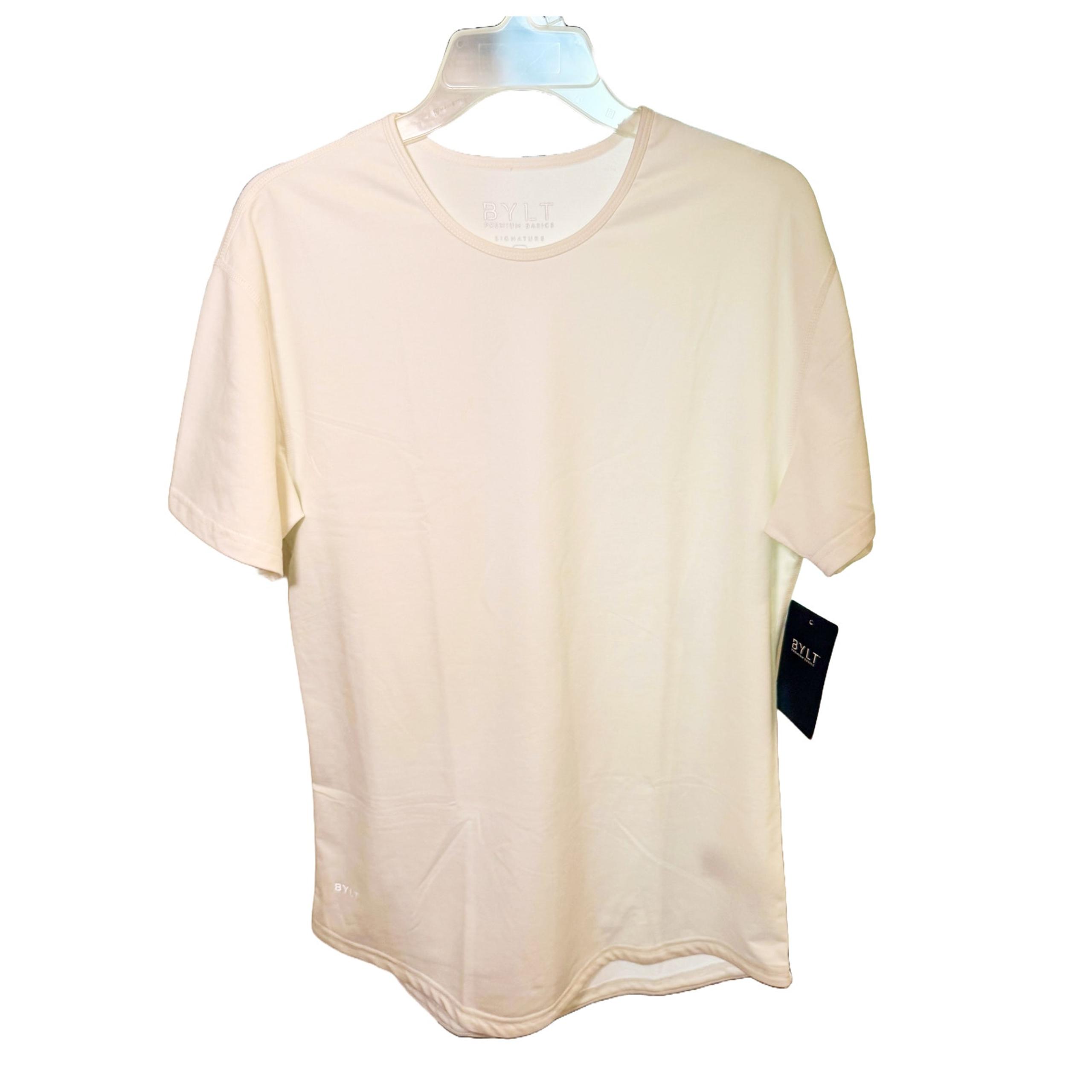 New BYLT Signature Drop-Cut Shirt in Vapor (Size M)