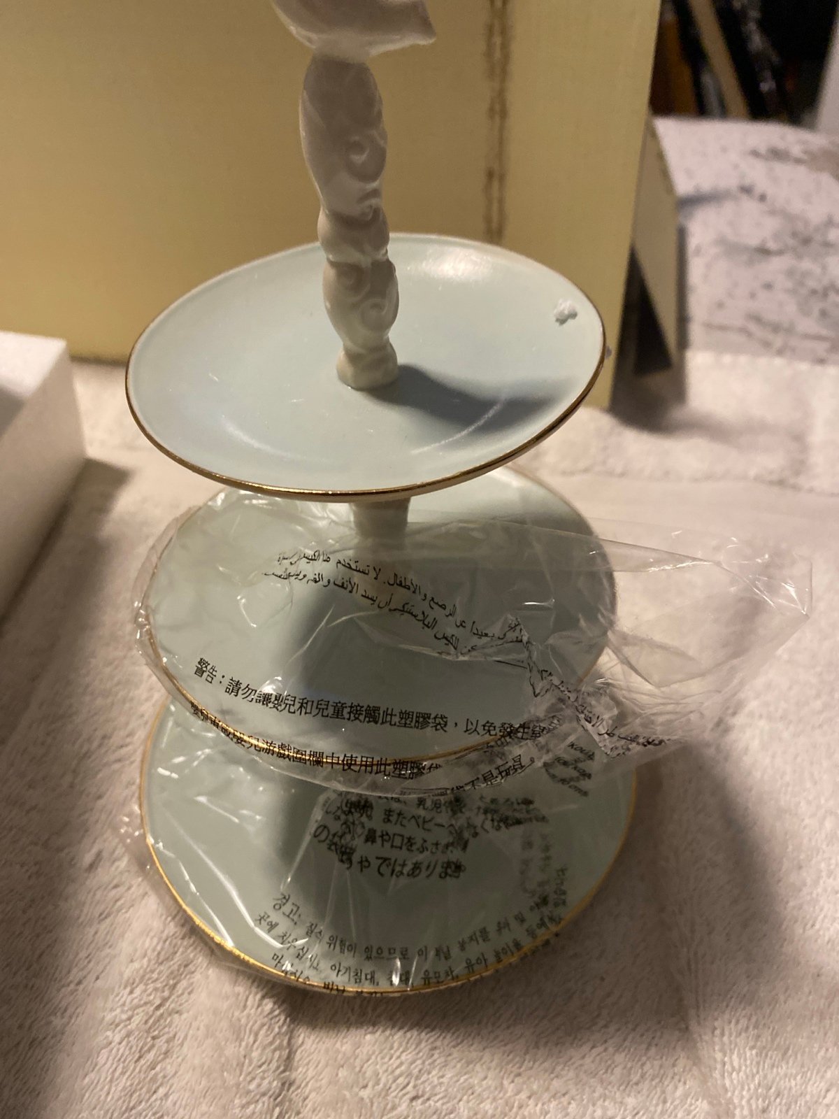 Lenox Three Tiered Jewelry Stand