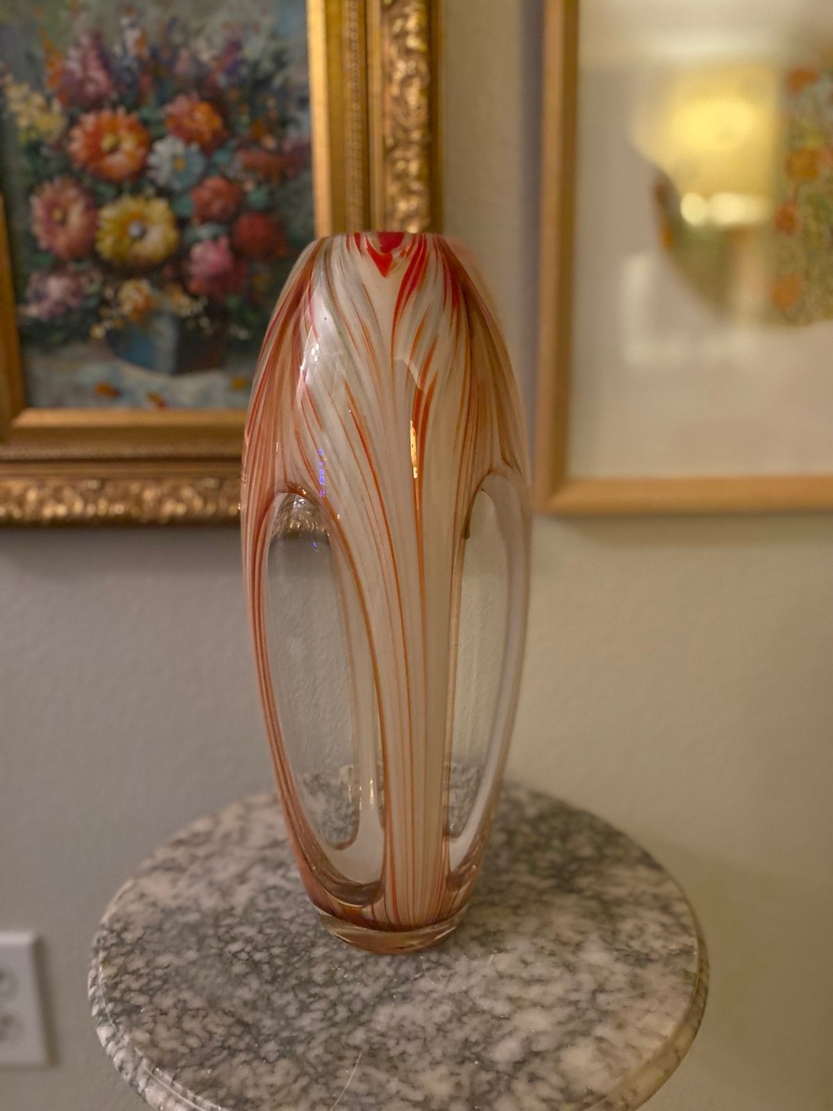 Orange Missoni Vase