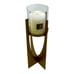 Equis Gold Candle Holder Large. (Candle included)