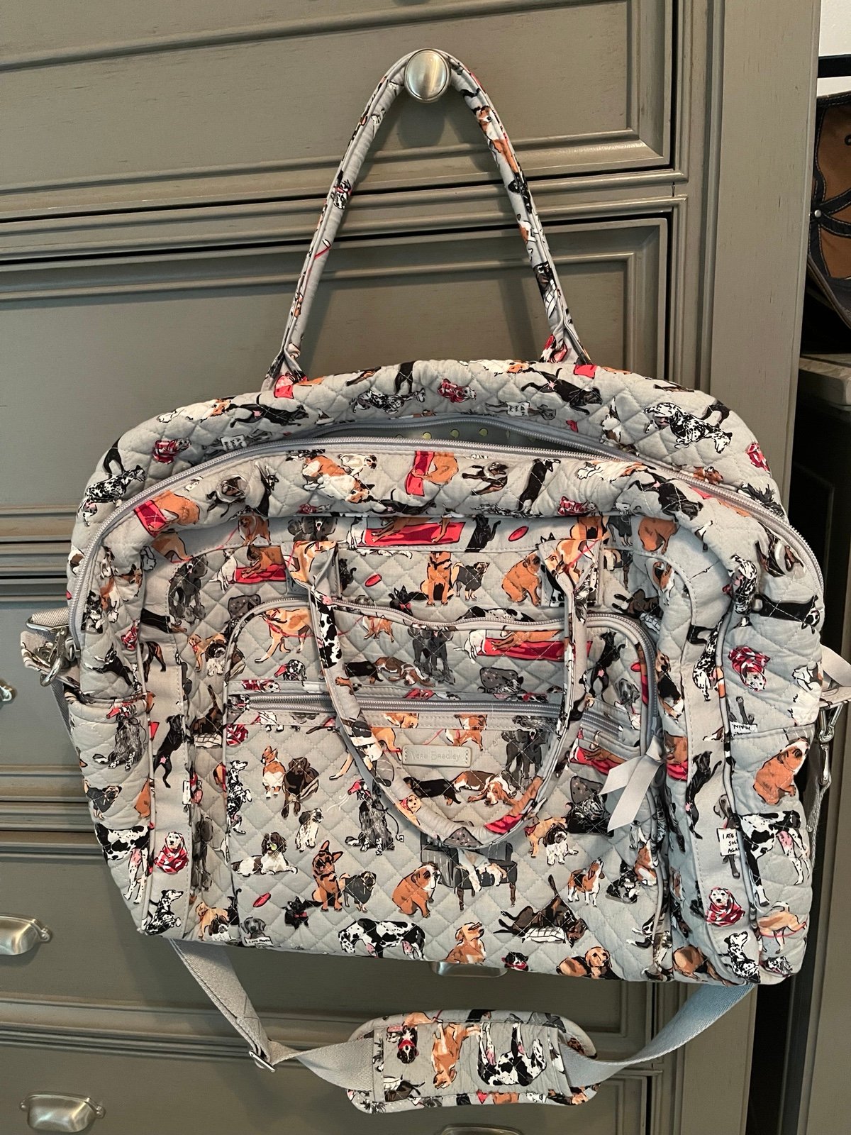 Vera Bradley Travel bag and purse set.