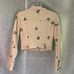 BCBGeneration Cropped Denim Jacket Sz XS Beige