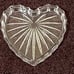 Bohemia Crystal heart-shaped trinket box