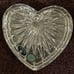 Bohemia Crystal heart-shaped trinket box