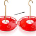 Hummingbird Feeder for Outdoors, 2 Pack, Leak-Proof, 16 Ounce/Pack