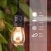 48ft LED Outdoor String Lights for Patio Garden Yard Deck
