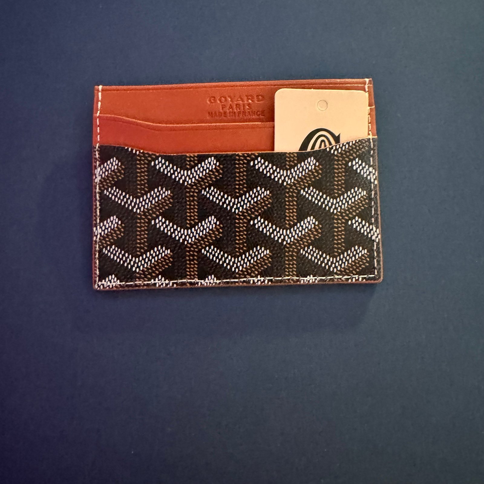 Brown Goyard Card Holder