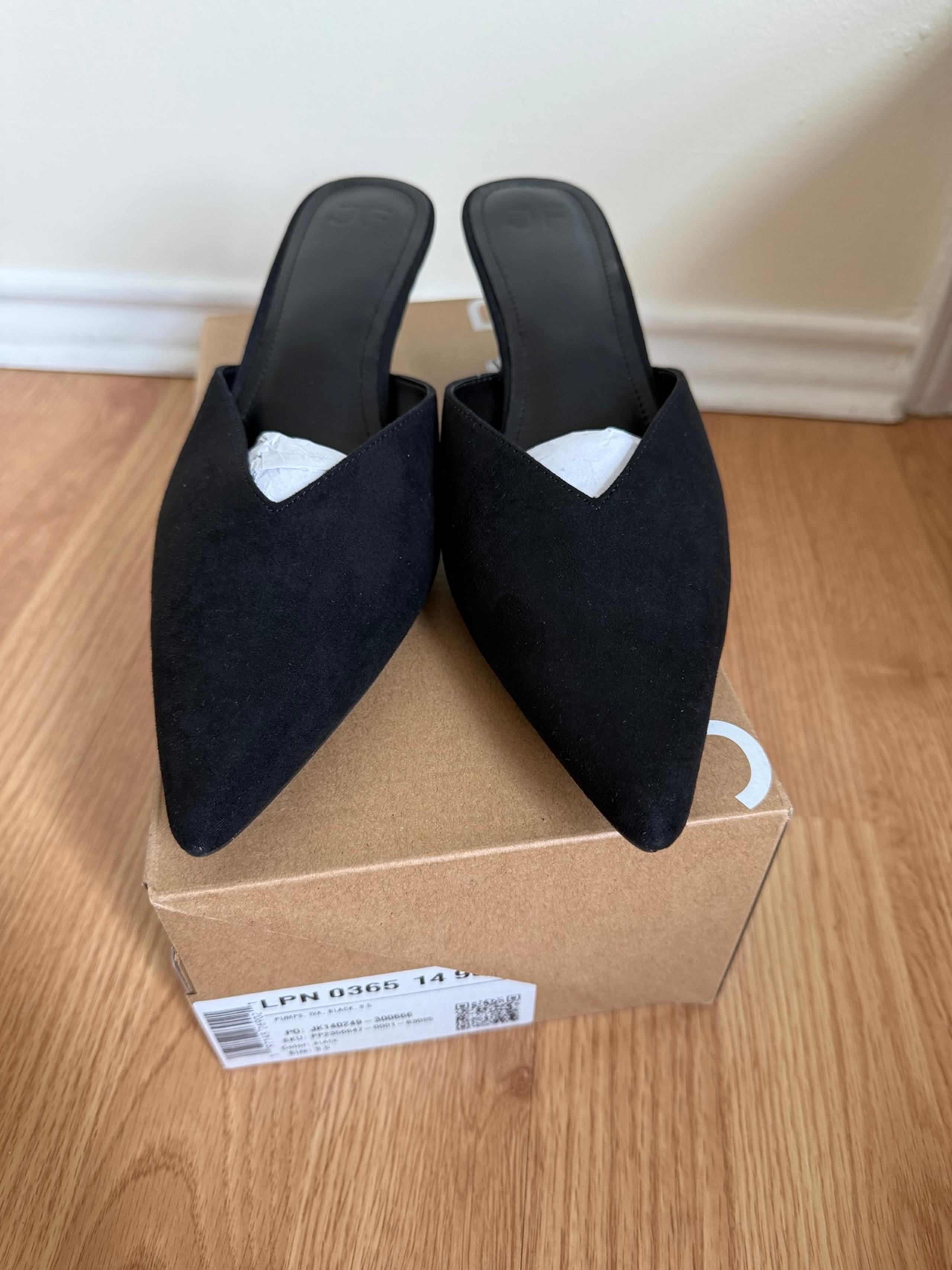 Open back heels