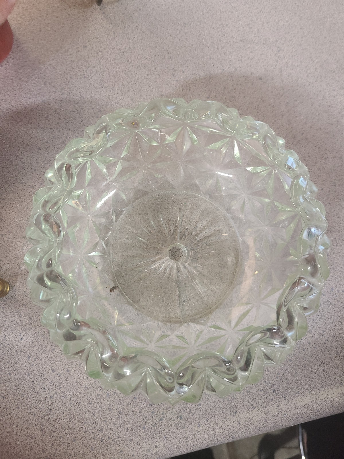 Vintage Glass Ceiling Light Cover