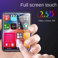 2.4-inch full-screen touchscreen MP3 player, mini Mp4 player with Bluetooth