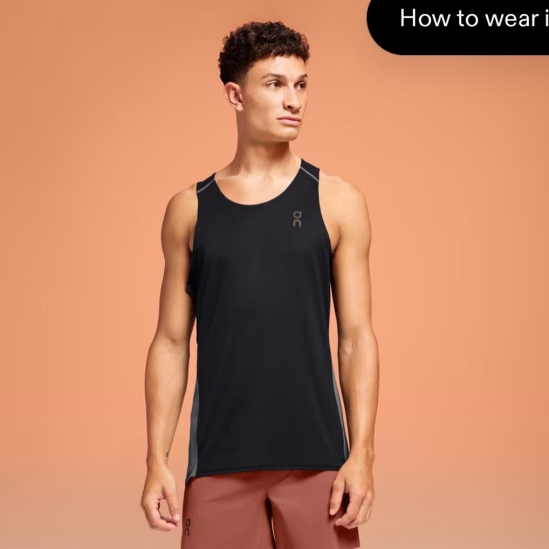 Men's Performance Tank | Black | On United States