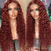 28 Inch 180% Density #33 Color Reddish Brown