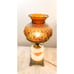 Vintage Hurricane Gone With The Wind Amber Lamp