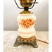 Vintage Hurricane Gone With The Wind Amber Lamp