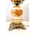 Vintage Hurricane Gone With The Wind Amber Lamp
