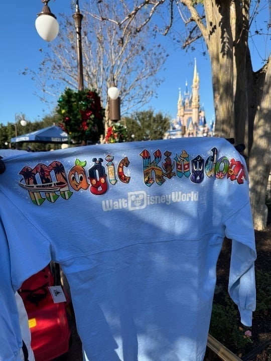Disney 2025 Magic Kingdom Character Attractions Spirit Jersey XS