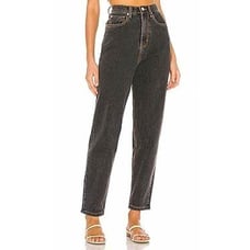 WeWoreWhat Dani Washed Black Modern Boyfriend High Rise Jeans Size 28