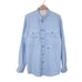 Filson DISCONTINUED Blue Islamorada Fishing Shirt Vented Roll Sleeve Medium Mens