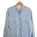 Filson DISCONTINUED Blue Islamorada Fishing Shirt Vented Roll Sleeve Medium Mens