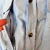 Filson DISCONTINUED Blue Islamorada Fishing Shirt Vented Roll Sleeve Medium Mens