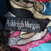 Vintage Ashleigh Morgan Cubist Abstract Geometric Button Shirt Blouse