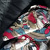 Vintage Ashleigh Morgan Cubist Abstract Geometric Button Shirt Blouse
