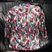 Vintage Ashleigh Morgan Cubist Abstract Geometric Button Shirt Blouse