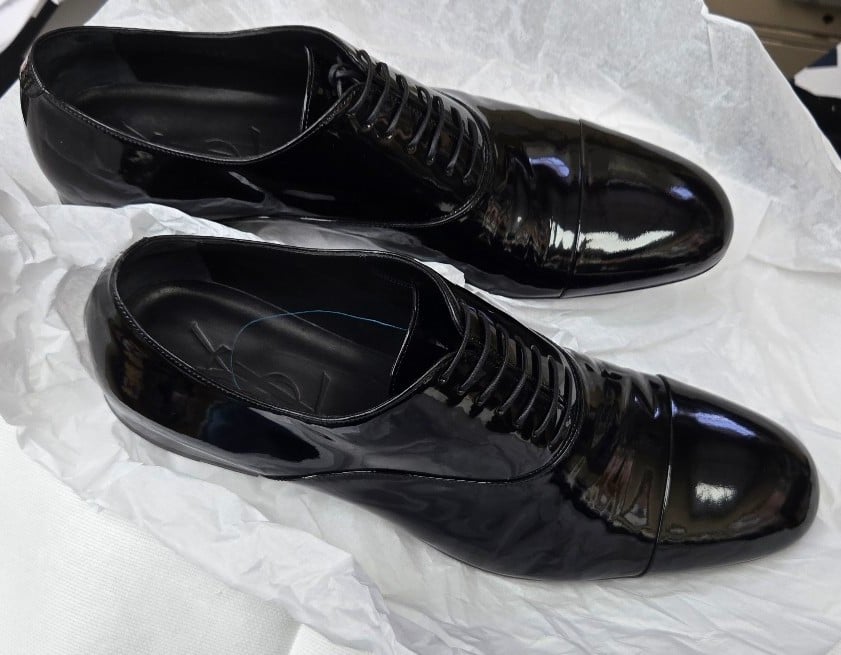 YSL Patent Leather OXFORDS