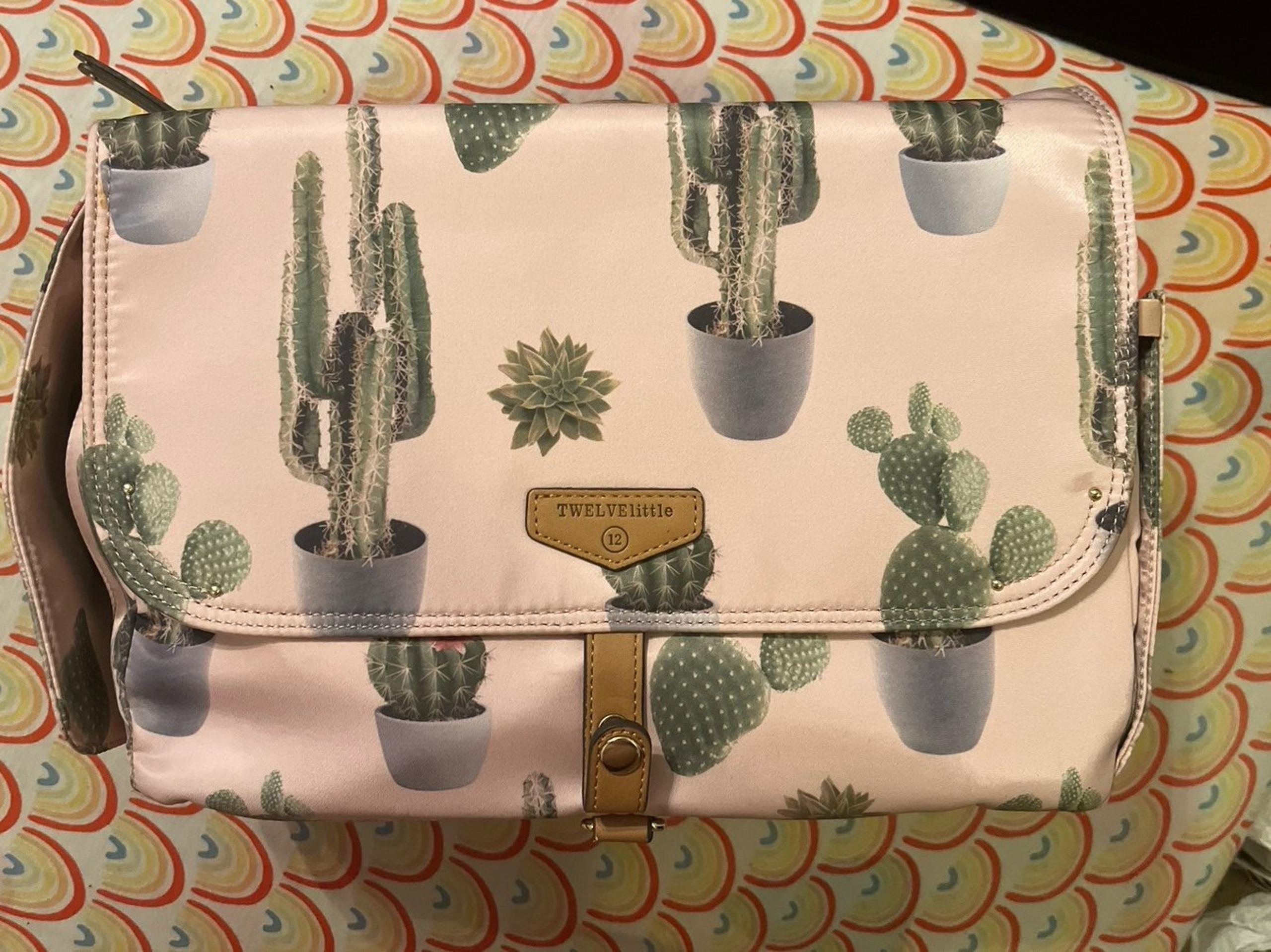 ON-THE-GO STROLLER CADDY IN CACTUS PRINT