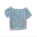 Petersyn Cocktail Kinsley smocked top Size XS