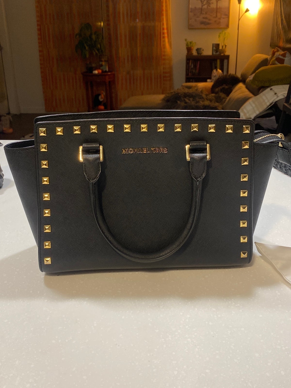 Michael Kors studded purse