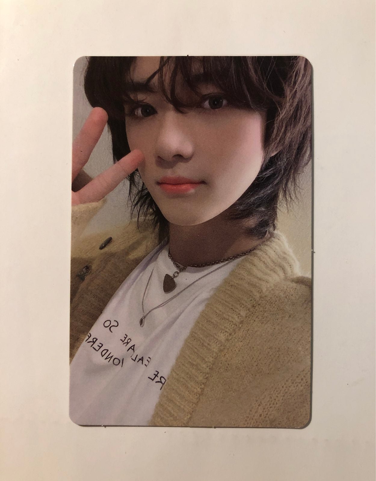 TXT Chaos Chapter Freeze Album You Version Beomgyu Photocard Kpop PC