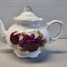 Arthor Wood & Son Staffordshire England Rose Teapot 6462