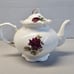 Arthor Wood & Son Staffordshire England Rose Teapot 6462