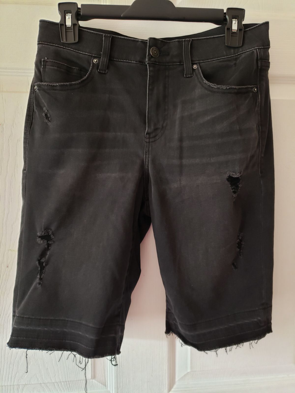 SIZE 28 Lularoe Denim Long Bermuda Short