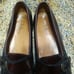 Men’s Cole Haan Size 8.5 D Monk Strap Loafer Burgundy 03516 Pinch Buckle Shoes