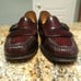 Men’s Cole Haan Size 8.5 D Monk Strap Loafer Burgundy 03516 Pinch Buckle Shoes