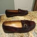 Men’s Cole Haan Size 8.5 D Monk Strap Loafer Burgundy 03516 Pinch Buckle Shoes