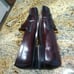 Men’s Cole Haan Size 8.5 D Monk Strap Loafer Burgundy 03516 Pinch Buckle Shoes