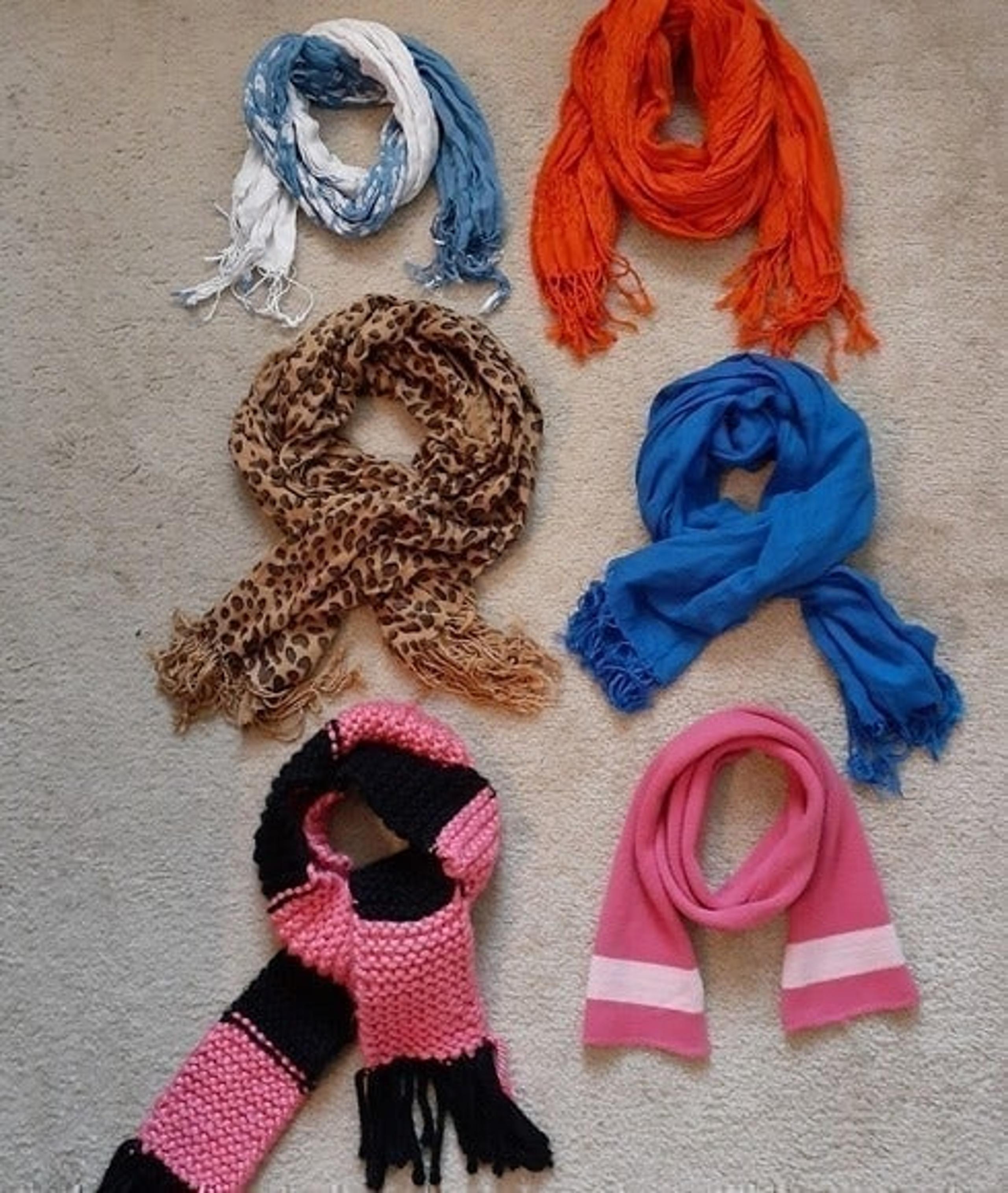 Variety Bundle of High Quality Winter Scarves 6 - Custom Variety Pack